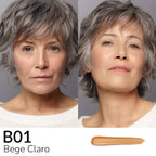BTB Contorno & Corretivo 2 em 1 para Mulheres - Cobertura Total e Definição Perfeita com Toque Aveludado - 11g