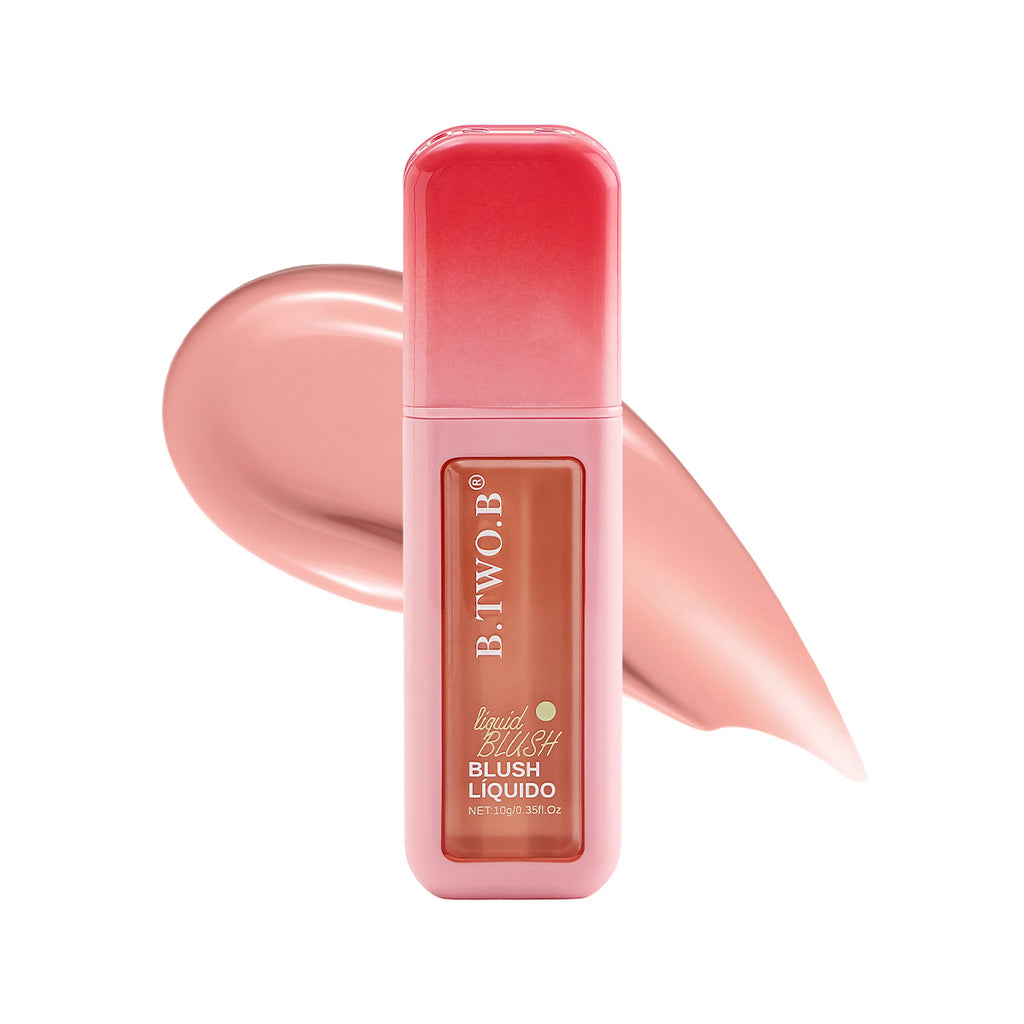 BTB Blush e Batom 2 em 1 Líquido Aveludado - 8g